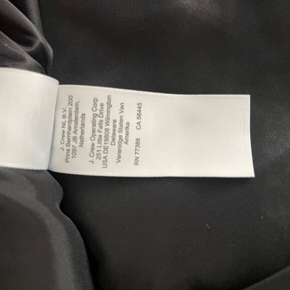 J Crew Sophia sleeveless dress with jewel buttons in black Size 8 - Picture 11 of 11